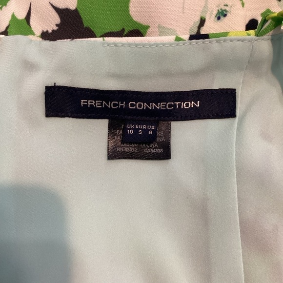 French Connection Balbala Whisper Strappy Mini Dress Size 6 Multicolor - Picture 6 of 7